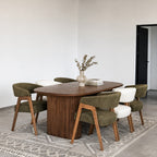 The Solstice Oval Dining Table